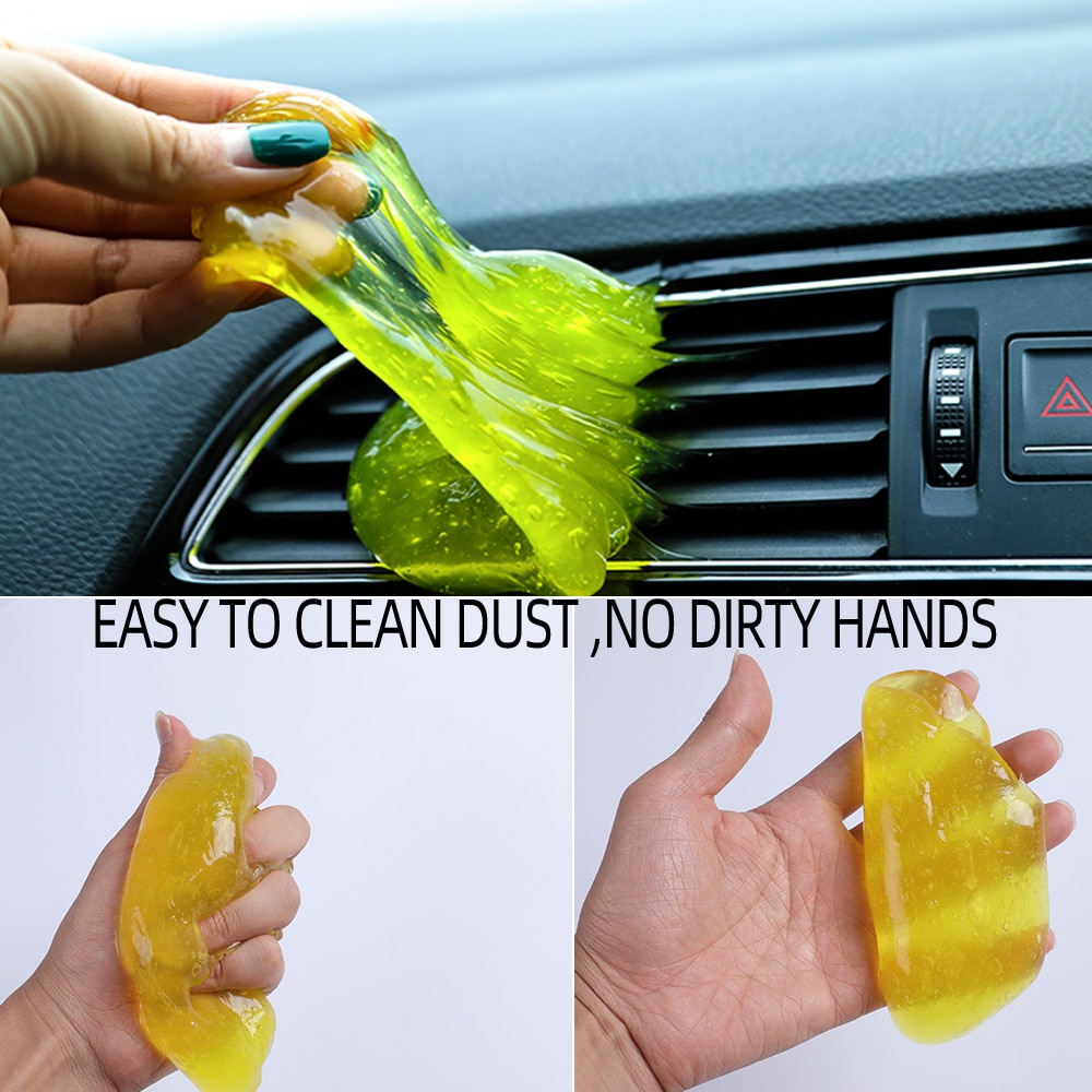 Schoon Stof Magic Cleaner Lijm Voor Auto Interieur Panel Air Vent Outlet Dashboard Toetsenbord Schoonmaken Tool Thuis Modder Vuil Remover