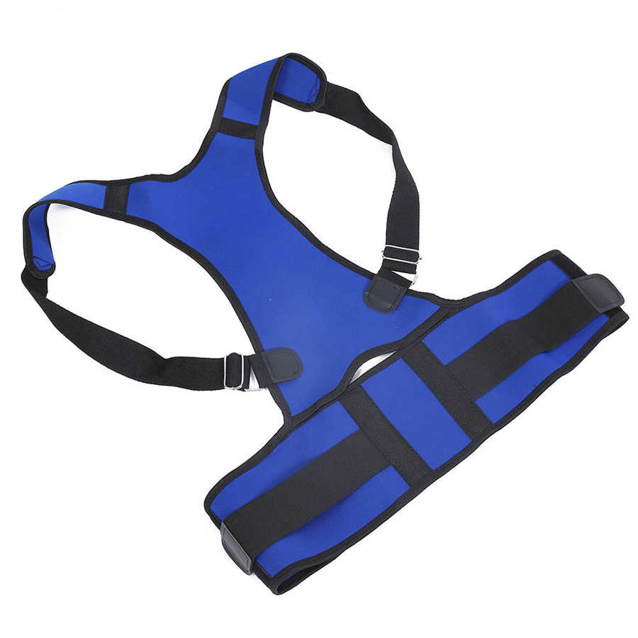 Adjustable Posture Corrector Shoulder Support Back Pain Brace Belt Unisex Kid Adult