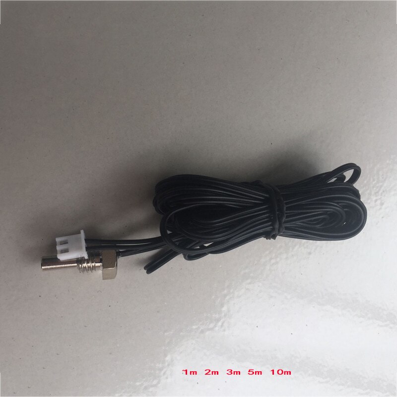 M8 thread stainless steel temperature sensor 10K thermistor temperature thermostat temperature probe thread probe