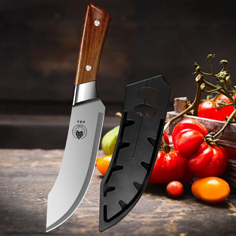 Japanese Knife Multifunction Butcher Knives BBQ Cutter Chef Knives Meat Fish Slicing VegetablesCutter Cleaver Knife