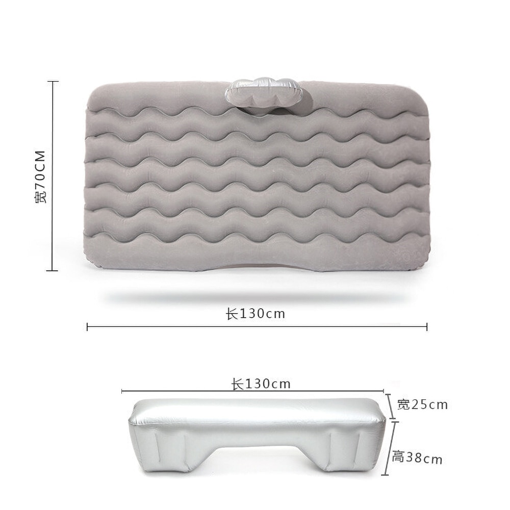 Matelas Portable canapé gonflable voiture lit de voyage coussin de siège arrière gonflable multifonctionnel Sof voiture coussin pliable pour voiture outd