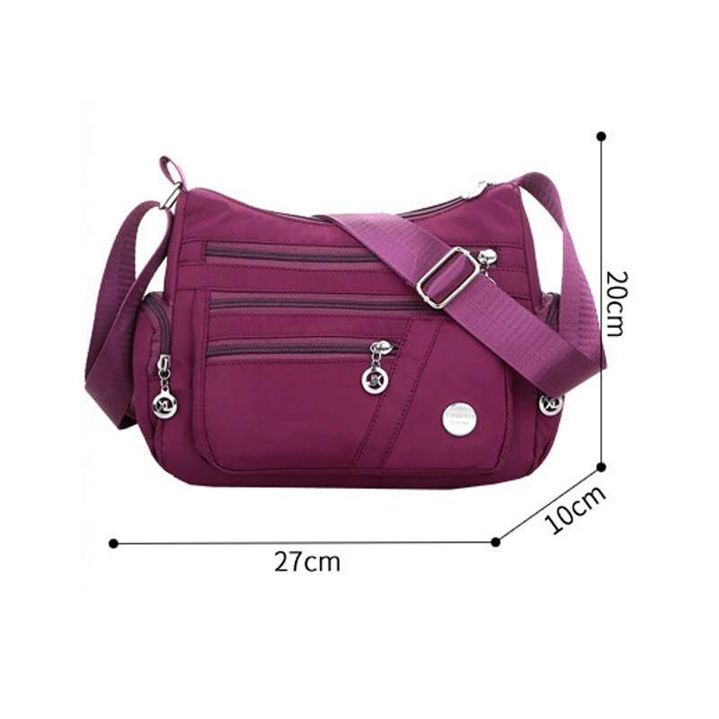 Female Bag Multi-layer Casual Shoulder Messenger Bags Korean Ladies Hobos Large Capacity Crossbody Bag Bolso Mujer