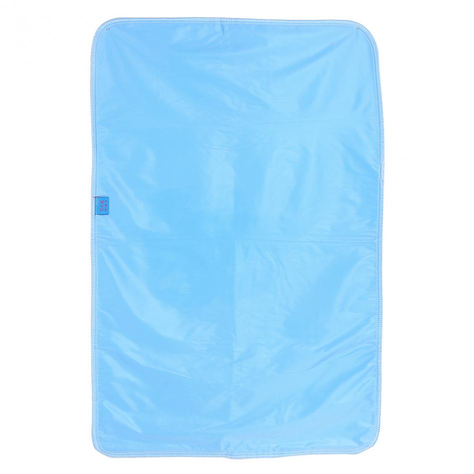 60 * 90cm återanvändbara bomullsinlägg för vuxna, tvättbara förtjockning blöjfoder flädertyg blöja 3 lager hälsoblöjinlägg