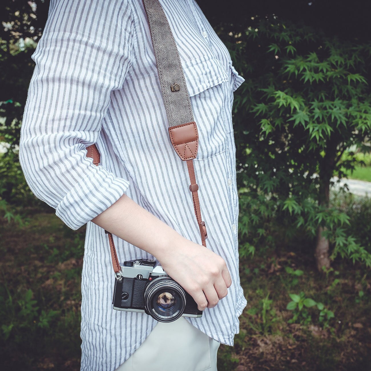 Courroie de ceinture universelle pour appareil photo reflex numérique pour Sony Nikon Canon Olympus