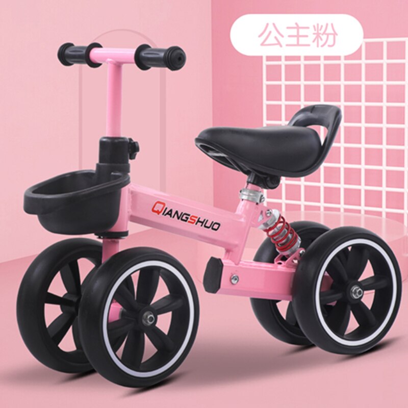 JayCreer Baby Walker Balance Bike con 3 ruote per età 12-48 mesi, numero Cert 3C: 2019012201173326: Pink