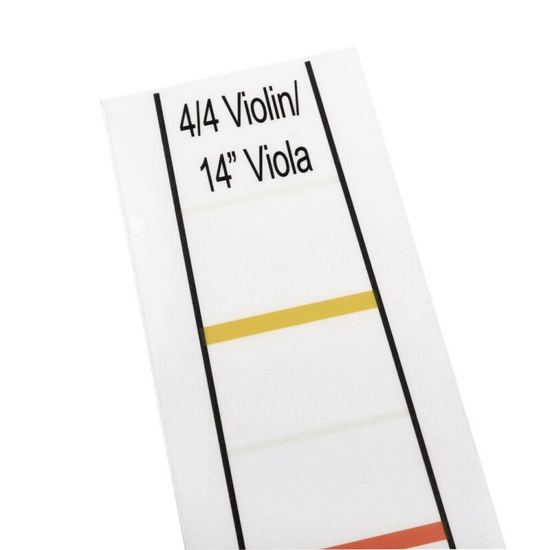 4/4 violino fretboard adesivo fingerboard marcador violino aprender nota gráfico fita 2pcs