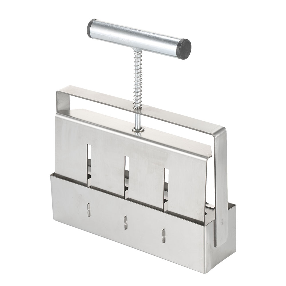 Soil Blocker 2-Inch Soil Block Maker Soil Blocking Tool with Dibbles Dibbers and 50-Piece Reusable Plant Label Garden Marker