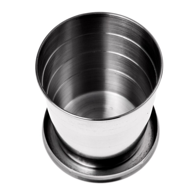 Gobelet télescopique pliable 240ML, porte-clés et moulin à café manuel, moulin à grains manuel