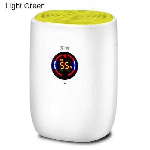 Dehumidifier Small Bedroom Mini Dehumidifier To Purify The Air Household Indoor Dehumidifier To Dehumidify 800L GZ-1607-1 LP: light green / AU Plug
