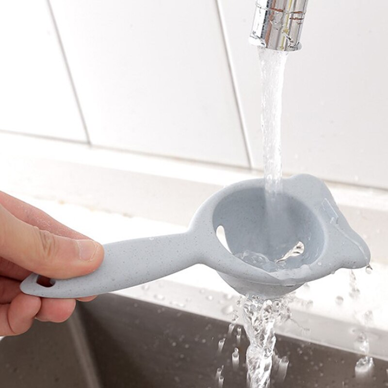 Handheld ovo divisor ovo separador branco eco-friendly trigo palha ovo ferramenta cozinha gadget padaria ferramenta