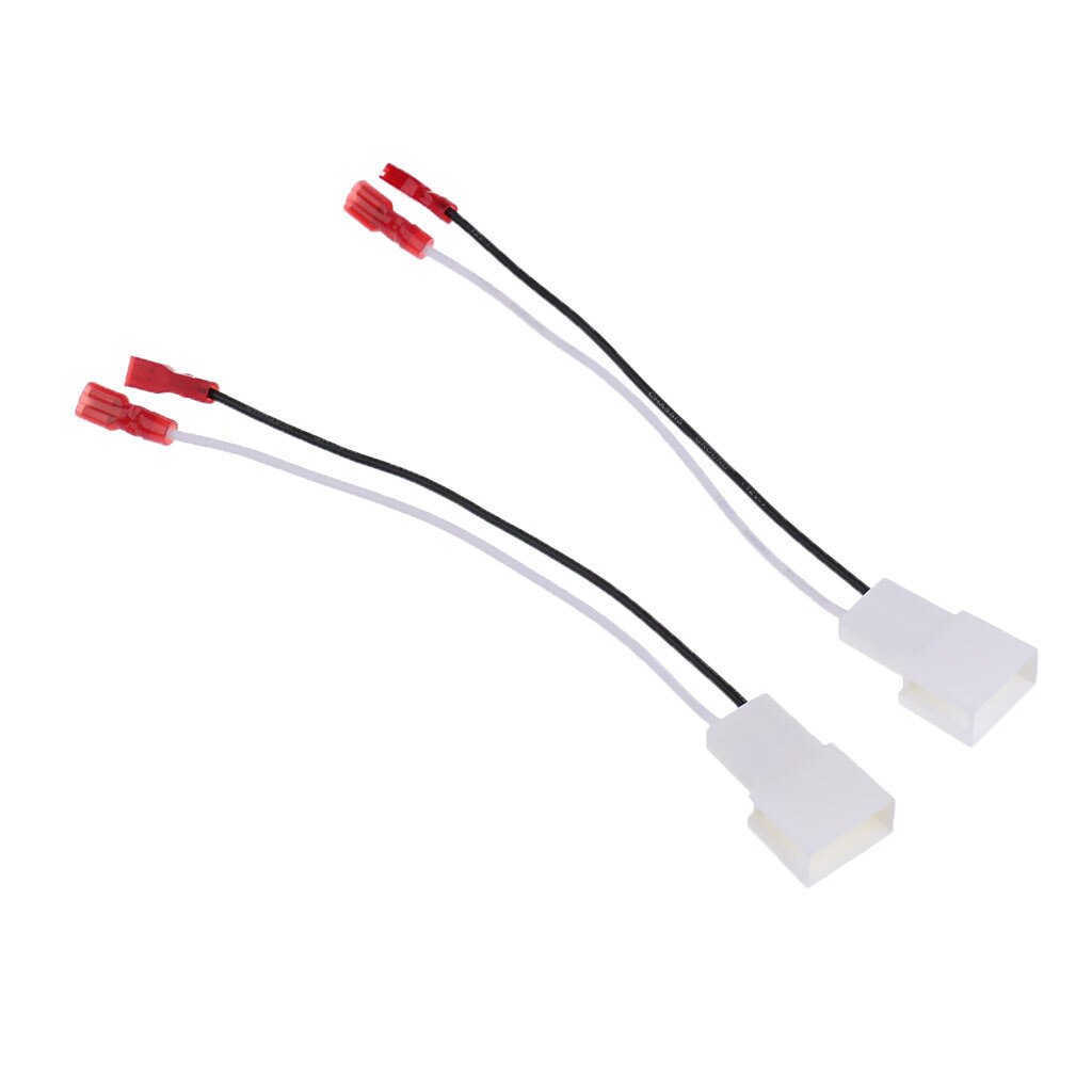 2 stk bil han iso radio ledning kabel ledningsnet auto stereo adapter stik stik til toyota til scion