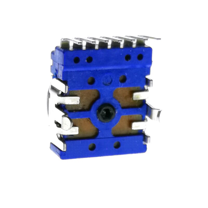 Potentiomètre de Volume ALPS RK14 5K, 502A, double A5K, 7 broches, 13MM, demi-arbre, , japon