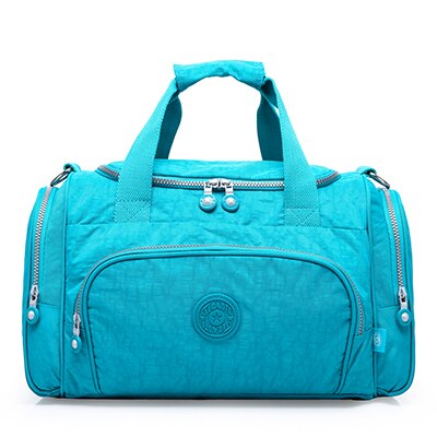 TEGAOTE sacs de voyage femmes bagages Sac de sport sacs à Main de Bolsas Feminia décontracté Reistas dames Sac A Main: sky blue