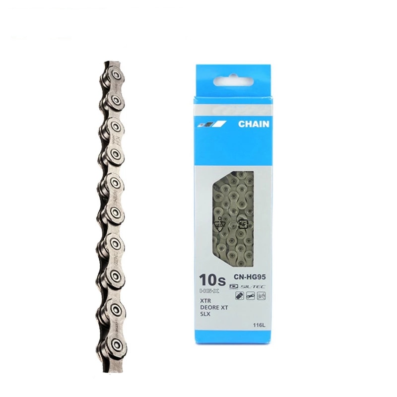 DEORE XT SLX 10 11 Speed HG95 HG901 HG701 Mountain Bike Chain 116L With Quick-Link CN-HG95 10 Speed Bicycle Chain