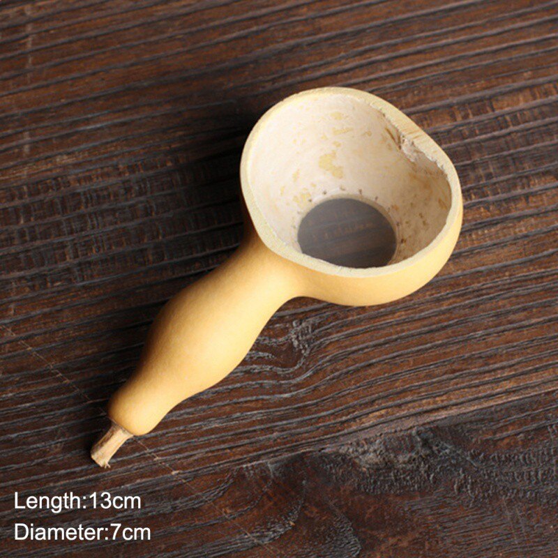 Teaism Tea Table Decor Tea Decorative Tea Strainers Bamboo Rattan Gourd Shaped Tea Leaves Funnel Ceremony Accessories: A2