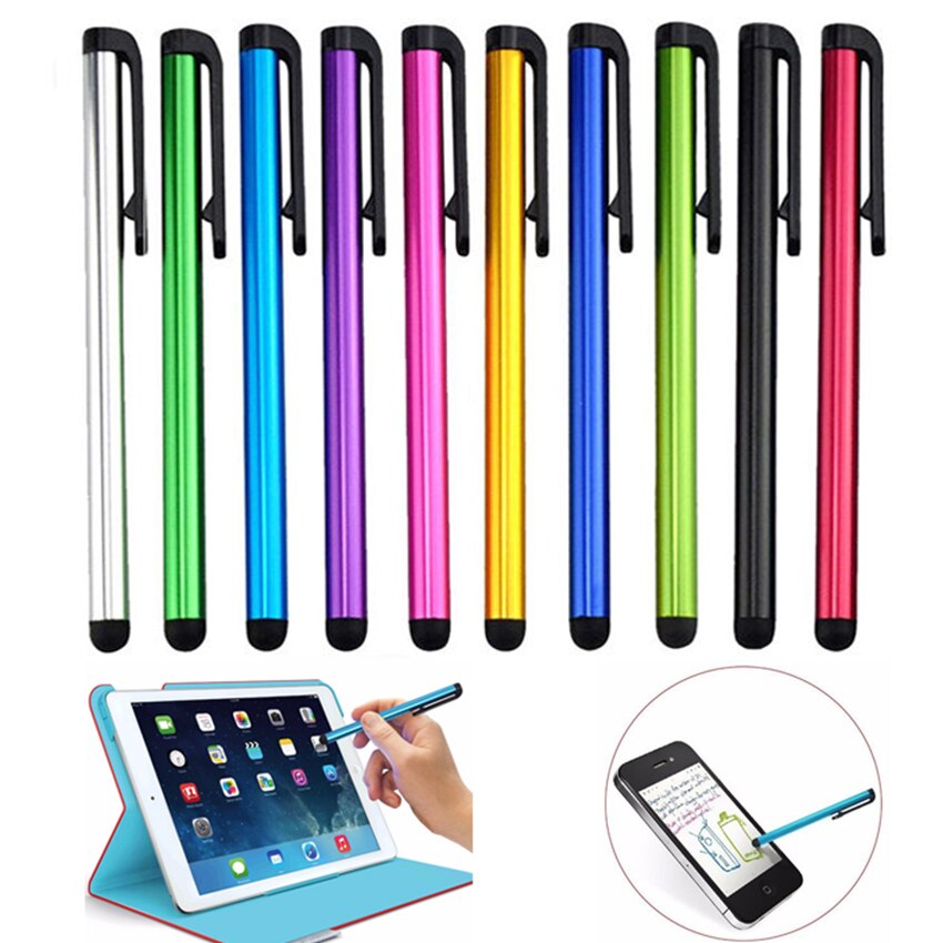 100pcs/lot Capacitive Touch Screen Stylus Pen for iPhone Xs max XR X 8 7 6 iPad iPod Universal Smart Phone Tablet PC