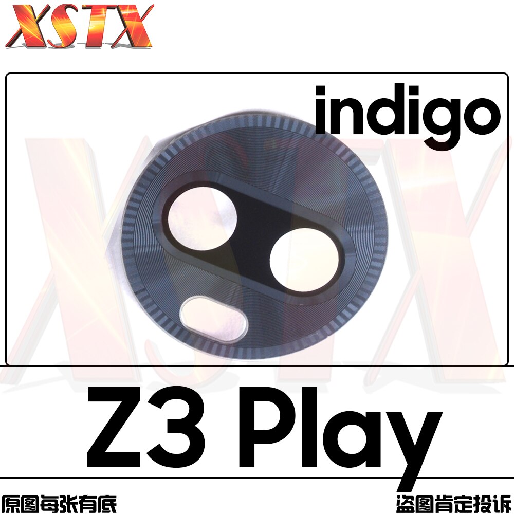 For Motorola Moto G4 E4 G5 G5S G6 plus Z Z2 Z3 play force X4 Back Rear Camera Lens Glass Replacement: Z3 Play