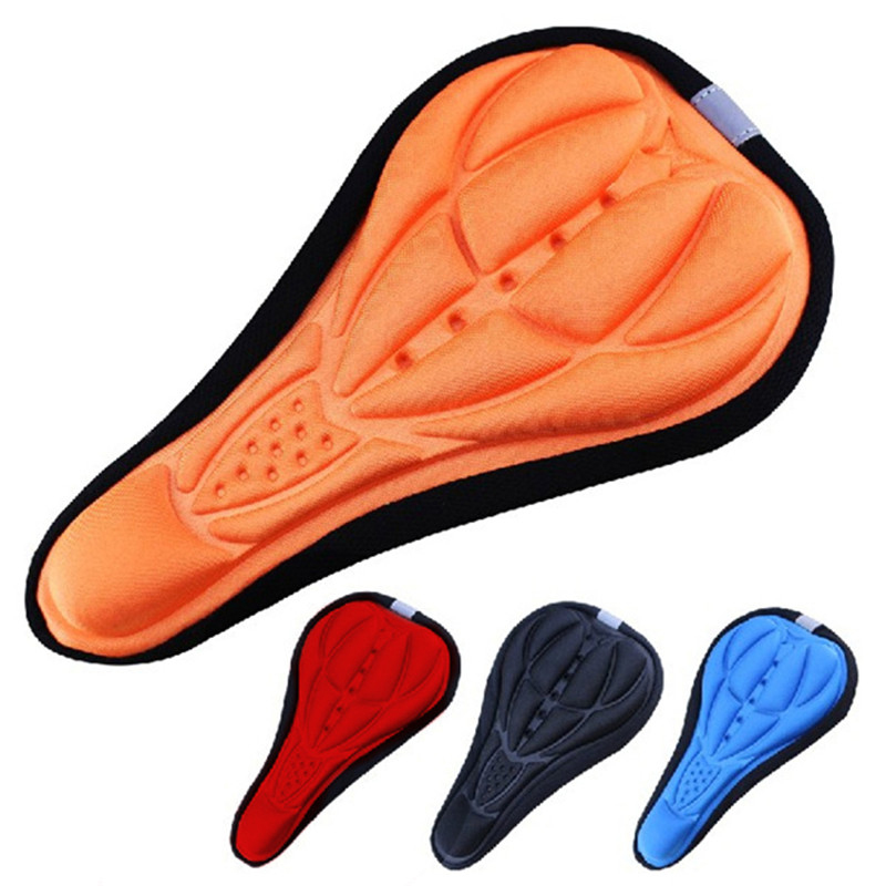 Housse de siège de vélo BMX, tapis de selle de vélo, Super doux, éponge 3D en Silicone, coussin de cyclisme confortable et respirant