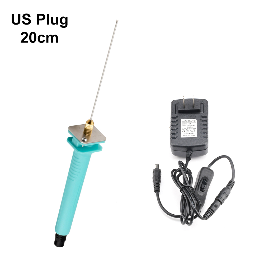 Foam Cutter Pen 15W 110V-240V Electric Foam Polystyrene Cutting Machine Portable Styrofoam Cutter DIY Cutting Tools: US plug 20cm