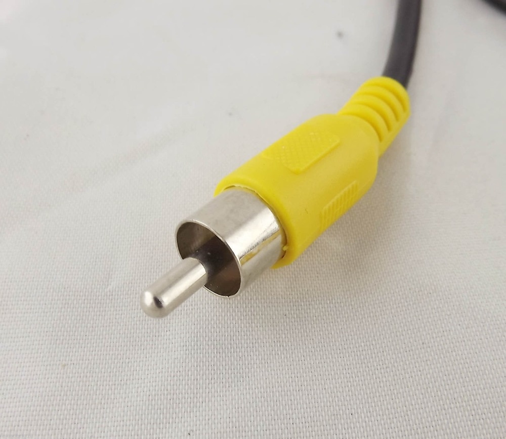 1pc 1M 5M 15Ft Single 1-RCA Phono Cable Male to Male Composite Audio Video black Cable