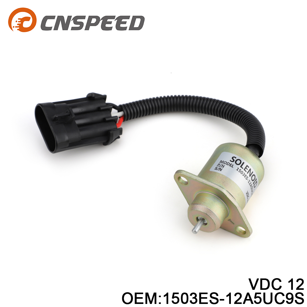 Solénoïde d&#39;arrêt de carburant 12V, SA-4561-T, pour moteur Kubota V1505 R90 Thermo King Yanmar
