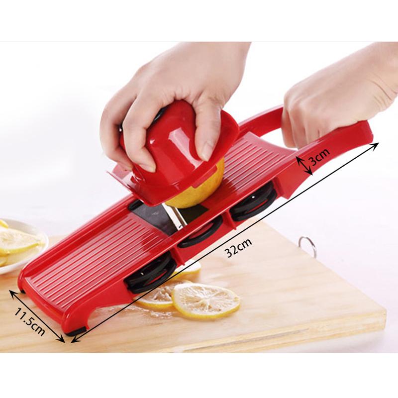 40 Handleiding Aardappel Slicer Groente Fruit Cutter Rvs Mandoline Ui Dunschiller Wortel Rasp Dicer Keuken Tools10pcs