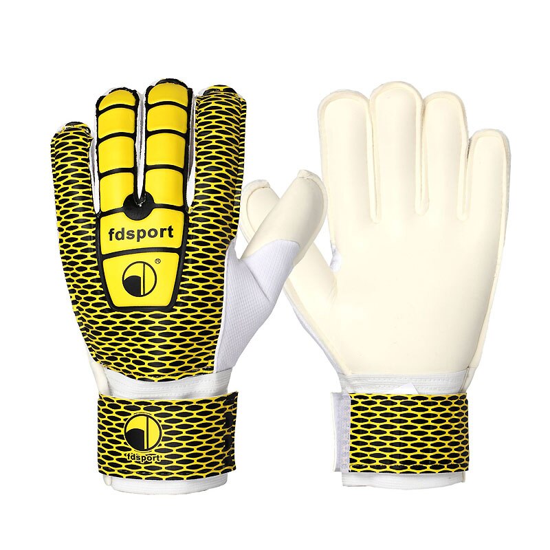 Guantes de Portero De Fútbol de látex espesados para adultos, guantes de portero de fútbol de protección de dedos fuertes profesionales