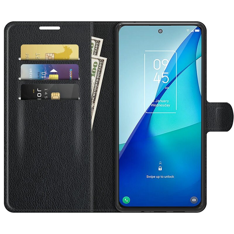 Voor Tcl 20 5G T781K T781H Tcl 20L Plus 20L + T774H T774B T775H T775B Tcl 20S Portemonnee telefoon Case Flip Leather Cover Capa Etui
