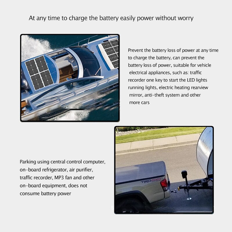 20W 18V Monocrystalline Solar Photovoltaic Panel Portable Solar Charging Panel Solar Panel