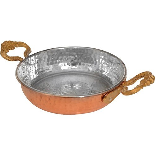 Engels Coppery 3'lü Koper Sahan Set Koperen Non-stick Koekenpan Steak Ei Koekenpan Keuken Koken Gereedschap