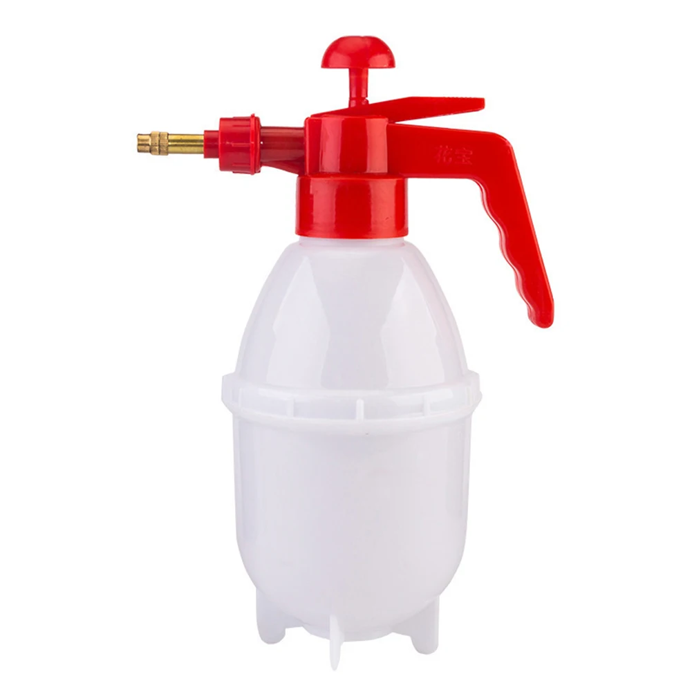 Tool Sprayer 0.8L/1.5L Adjustable Sprayer Garden Sprayers Handheld Sprayer Portable Pressure Garden Spray Bottle: WHITE