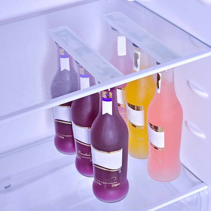 2 uds. De soporte magnético para colgar botellas, nevera, nevera, almacenamiento de cerveza duradero, Loft, organizador VA88