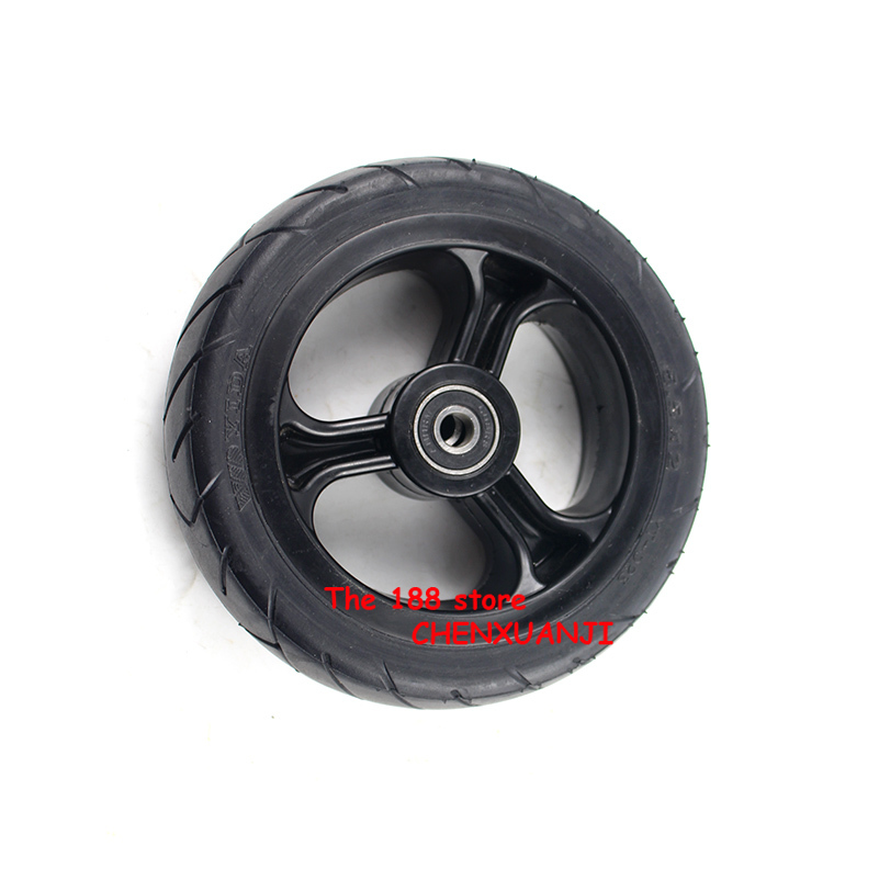 Neumático a prueba de explosión Fastwheel F0 rueda trasera neumático sólido para Jackhot fibra de carbono scooter Fastwheel F0 scoot eléctrico