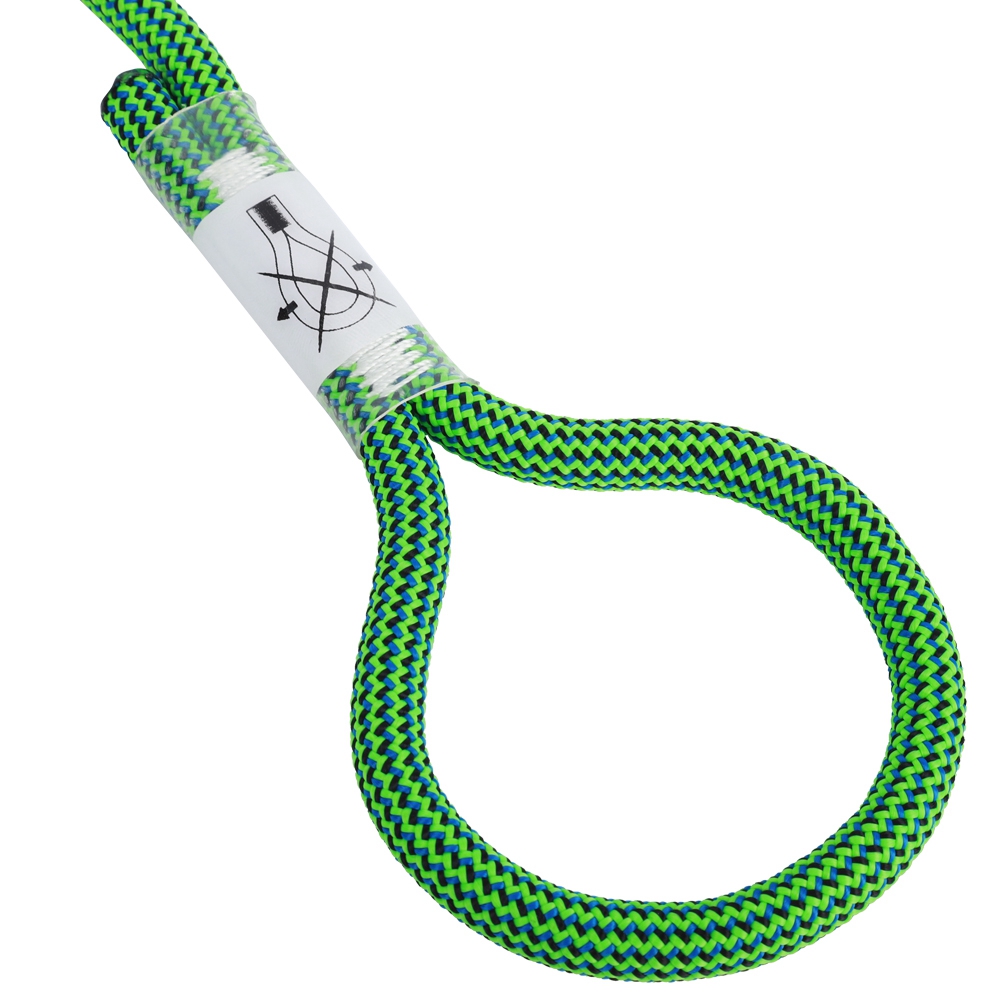 22KN Prusik Cord Loop Adjustable Climbing Single / Double End Cord Loop Tree Arborist Mountaineering Descending Equipment