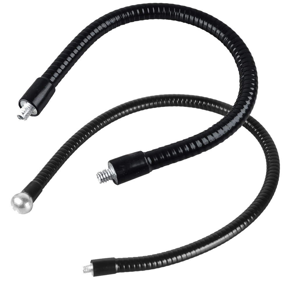 Supports de bâton de Selfie monopode à tige en métal Flexible avec vis de 1/4 pouces/bras d'extension de tête sphérique pour trépied d'appareil photo téléphone portable