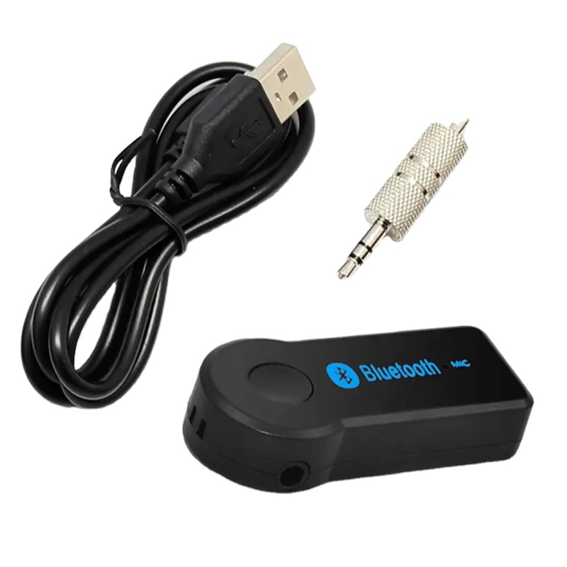 Bezprzewodowy samochodowy odbiornik Bluetooth Adapter 3,5 mm gniazdo stereo bezprzewodowy odbiornik muzyczny aux adapter bluetooth do samochodu