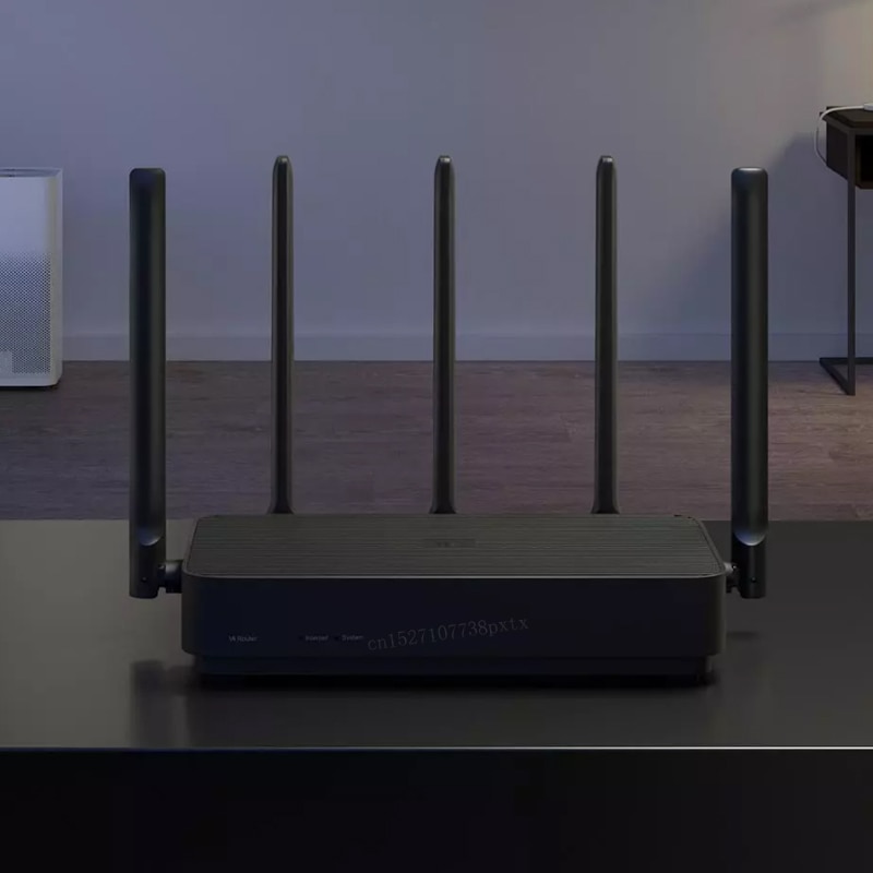 Xiaomi router 4 zawodowiec Gigabit 2.4G/5.0GHz dwuzakresowy 1317 mb/s 128Baran Wifi przekaźnik 5 anteny o wysokim zysku szerszy router bezprzewodowy IPv6