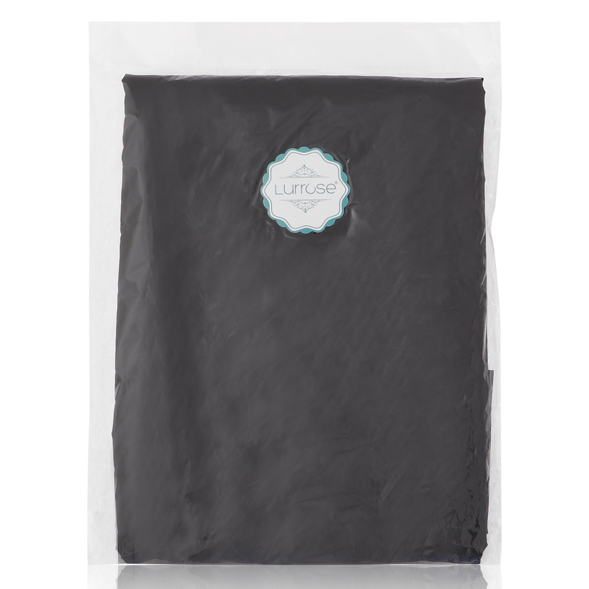 Lurrose Waterdicht Salon Client Gown Robe Professionele V-hals Spa Hotel Kapper Gast Kleding Kappers Cape (Zwart)