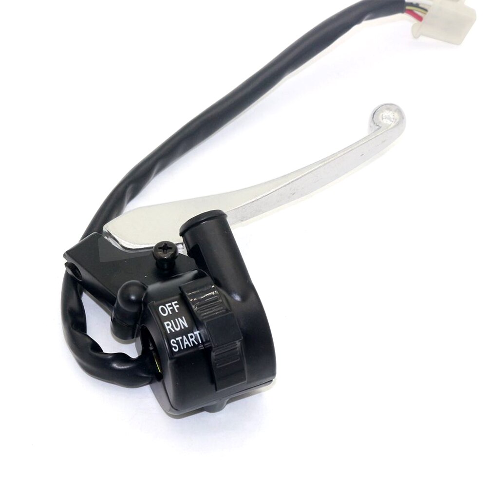 Carcaça do acelerador de motocicleta, cabo de alavanca para pw50 py50 py peewee pw 50 y-zinger 50cc: Cinza escuro