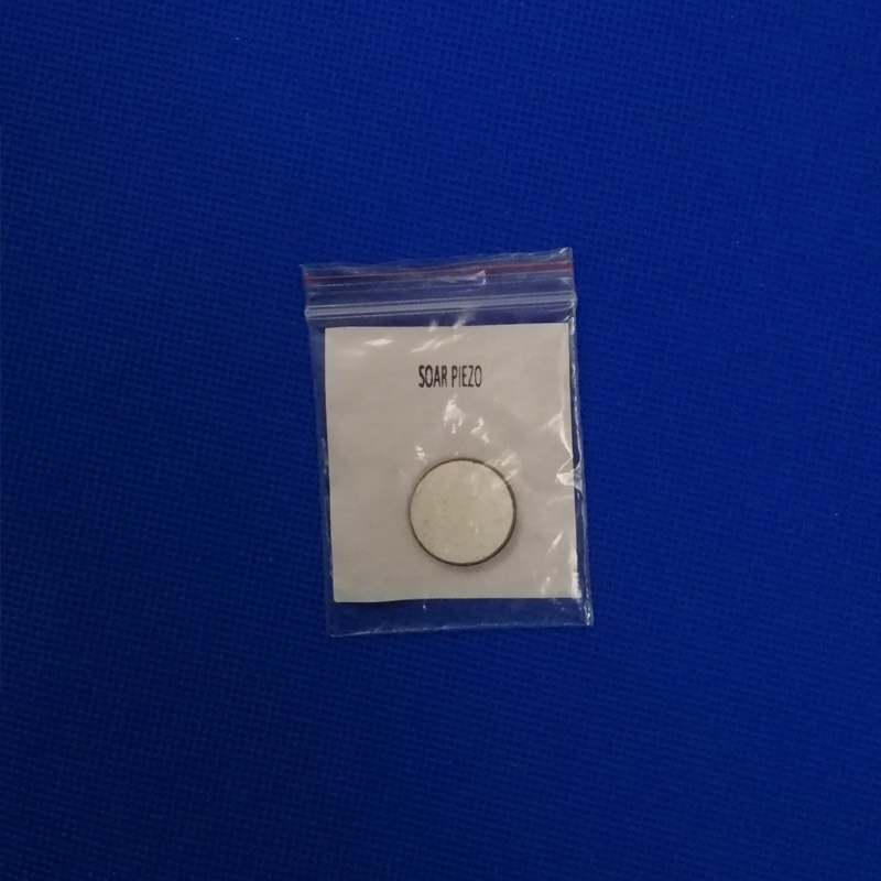 Ultralyd piezoelektriske keramiske diske 20 x 2.07mm 1 mhz-pzt 4a piezo diske pzt krystaller element skønhed instrument sender chips