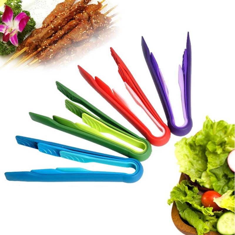 Cake Dessert Pastry Tongs Hold Food Hygiene Equipment Salad Plastic Tong Kitchen Cooking Food Serving Utensil Food Buffet Clamp