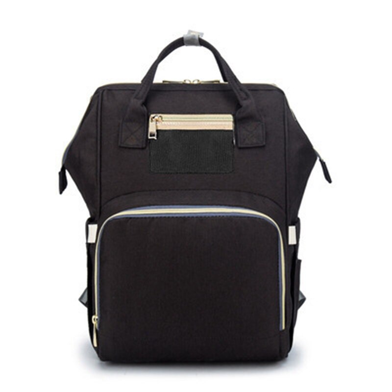 Moisés de viaje Lekebaby, cama plegable para bebé, pañal portátil, mochila para mamá, cuna para niño pequeño: Black
