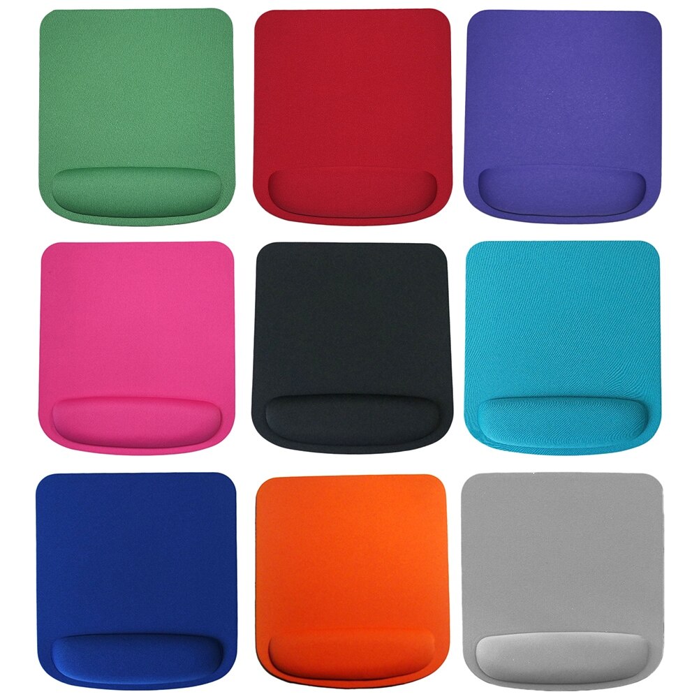 Anti-slip Soft Sponge Mat Gaming Mouse Pad Cushion with Wrist Rest PC Accessory Anti-slip Mouse Pad Sponge Cloth