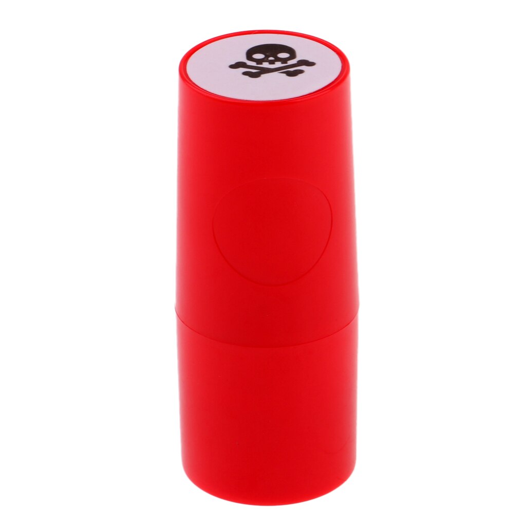ABS Plastic 5.3cm Unique Golf Ball Stamp Stamper Skull Shape Marker Seal Impression: Skull