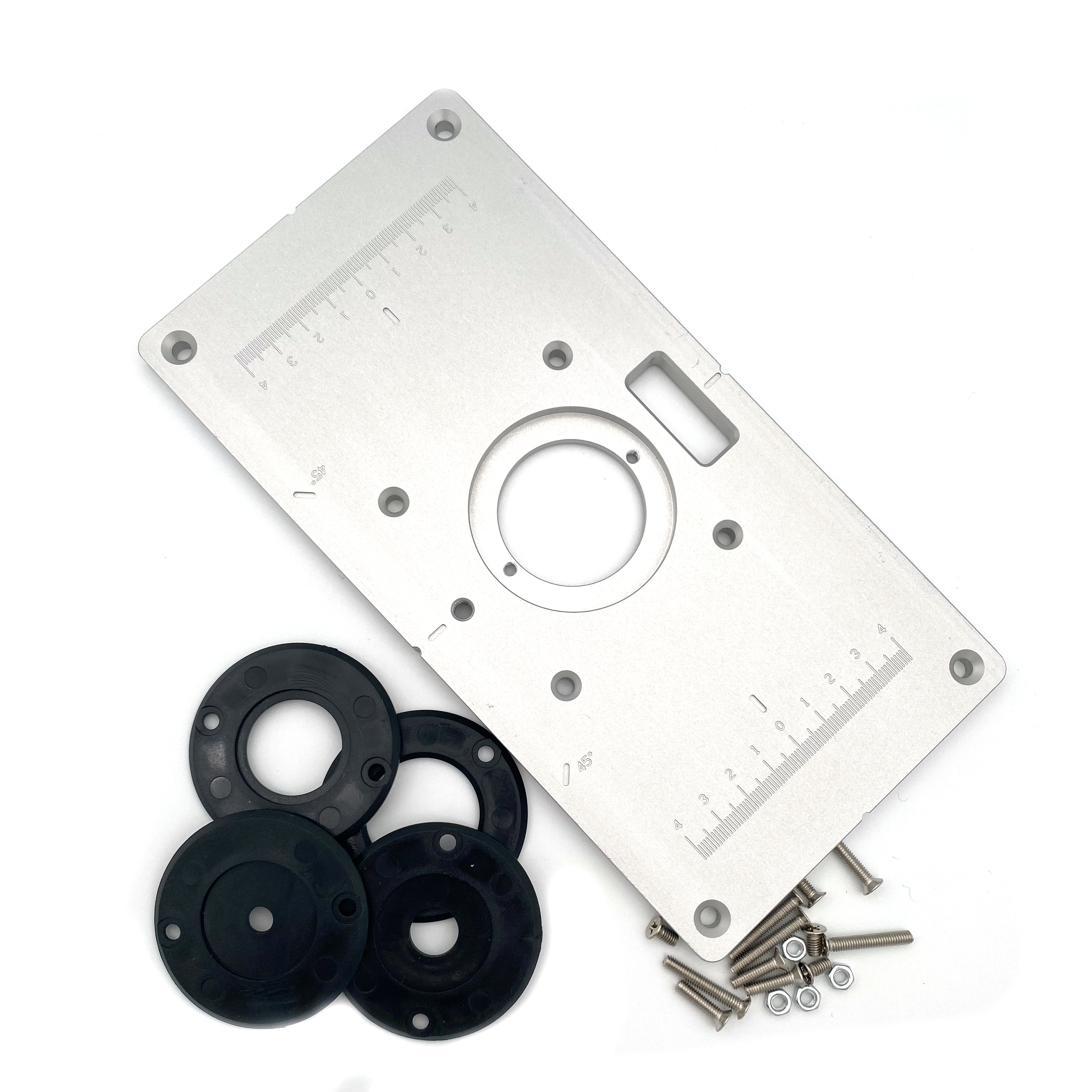 Aluminum Router Table Insert Plate Wood Router Tab... – Grandado