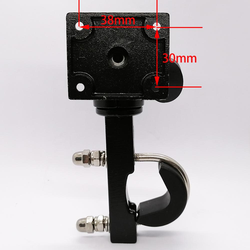 Heavy Duty Aluminum Motorcycle Handlebar Mount Motobike Mount with Standard AMPS Hole Patten for Garmin TomTom GPS Navigator etc