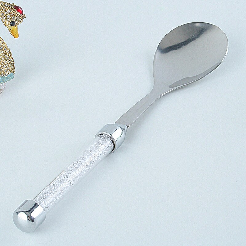 Oh Trend-Utensilios de cocina de cristal creativos para servir ensalada, juego de mesa para boda, juego de cena: Spong
