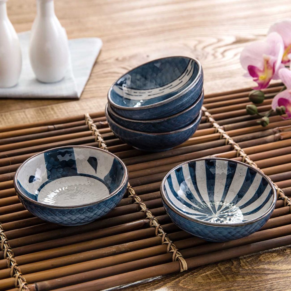1 Pc Japanse Glazuur Keramische Kleine Gerechten Smaak Schotel Keuken Sojasaus Azijn Snack Schotel Sushi Wasabi Kruiderij Gerechten
