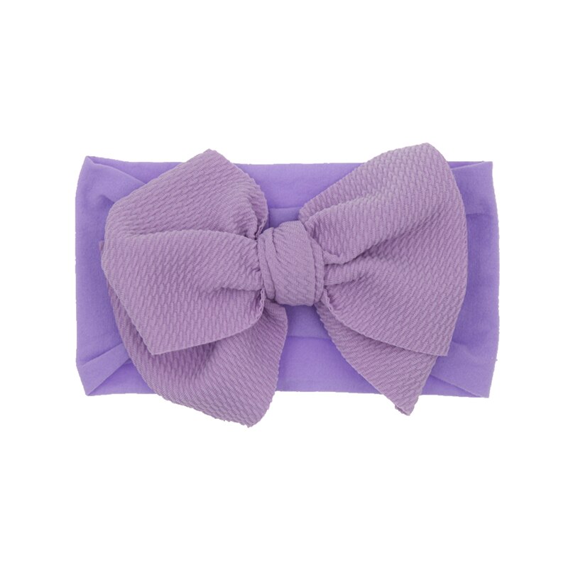 Baby nylon hoofdband zachte strik tulband haarbanden voor meisjes hoofdbanden elastische hoofddoek kinderhaaraccessoires