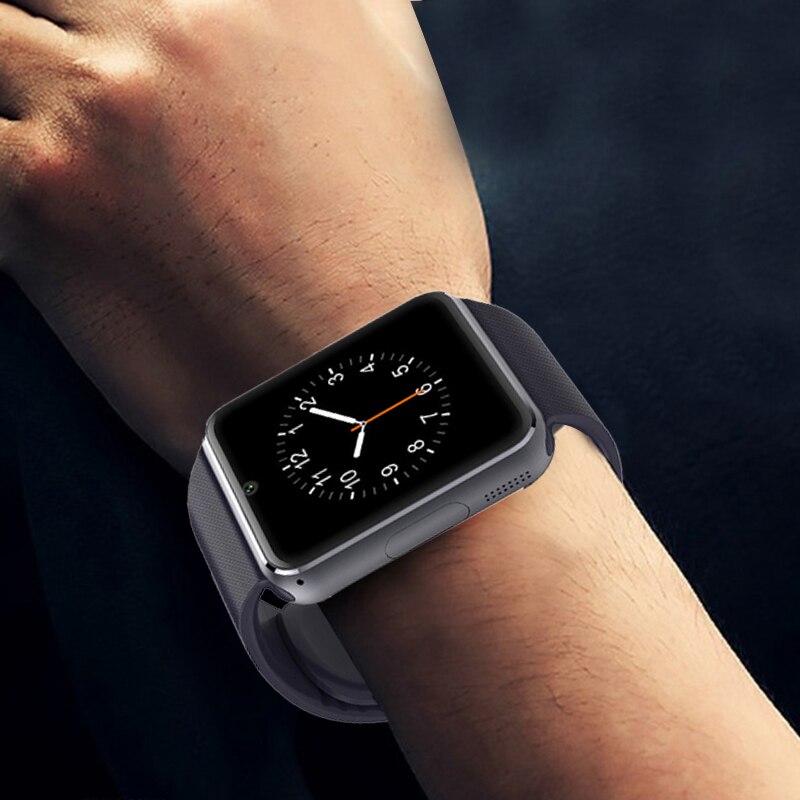 Contact Sn GT08 Smart Watch SIM Card Call Phone with Camera Smart Watch Bracelet